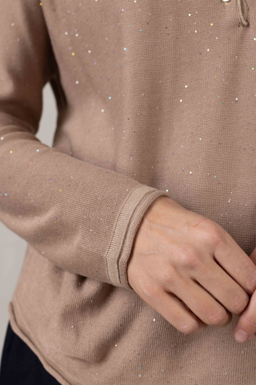 סריג Glint - בז' – תמונה 6