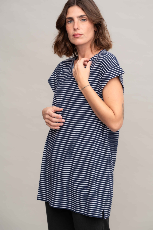 חולצת Candy - פסים דקים – תמונה 3