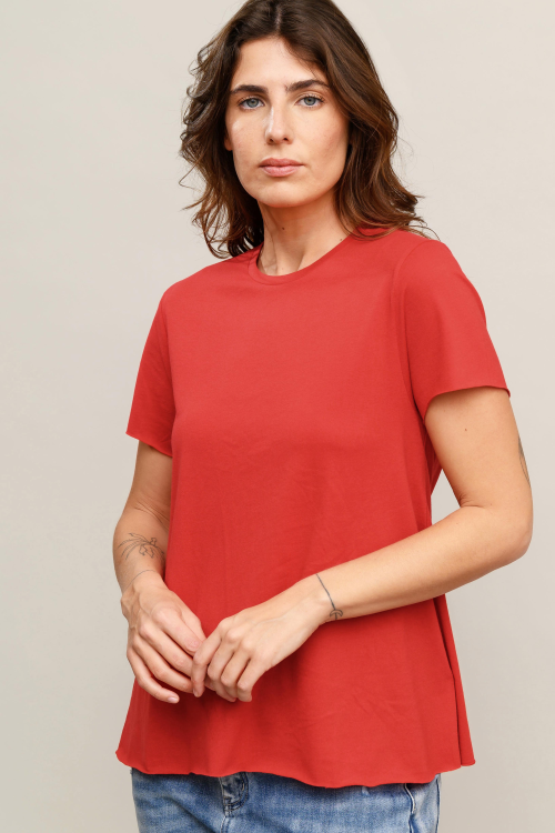 חולצת יוגה R -Rosso