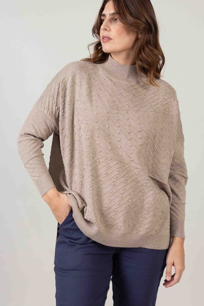 Alternative view of סריג Inverno - בז'