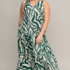 שמלת רוזמיארה - זברה ירוק