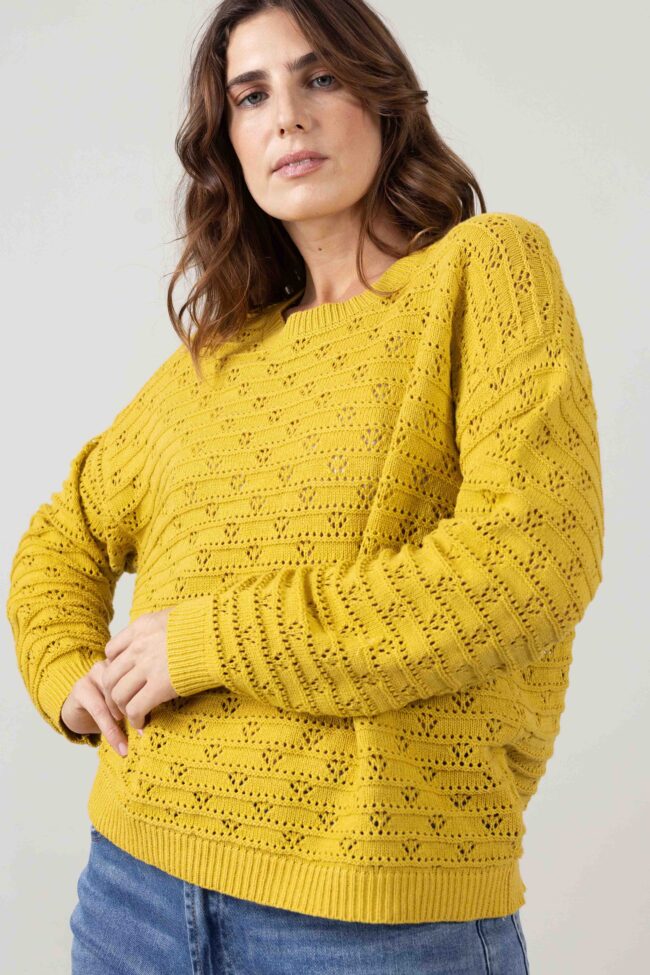 סריג Perla - חרדל