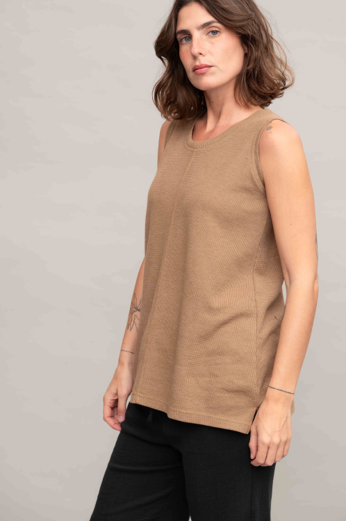 גופיית סימפוניה - Beige – תמונה 3