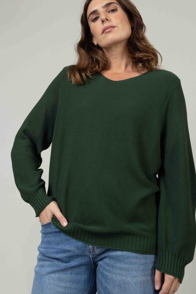 Alternative view of סריג Noelle  - ירקרק