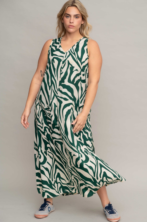 שמלת רוזמיארה - זברה ירוק – תמונה 5