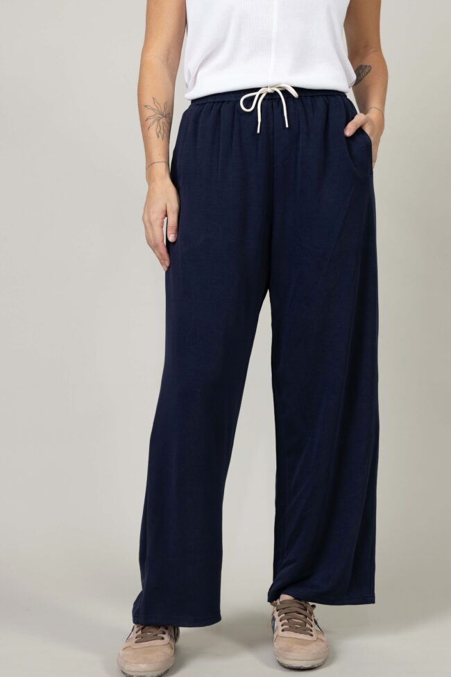 Alternative view of מכנסי Blanche - נייבי