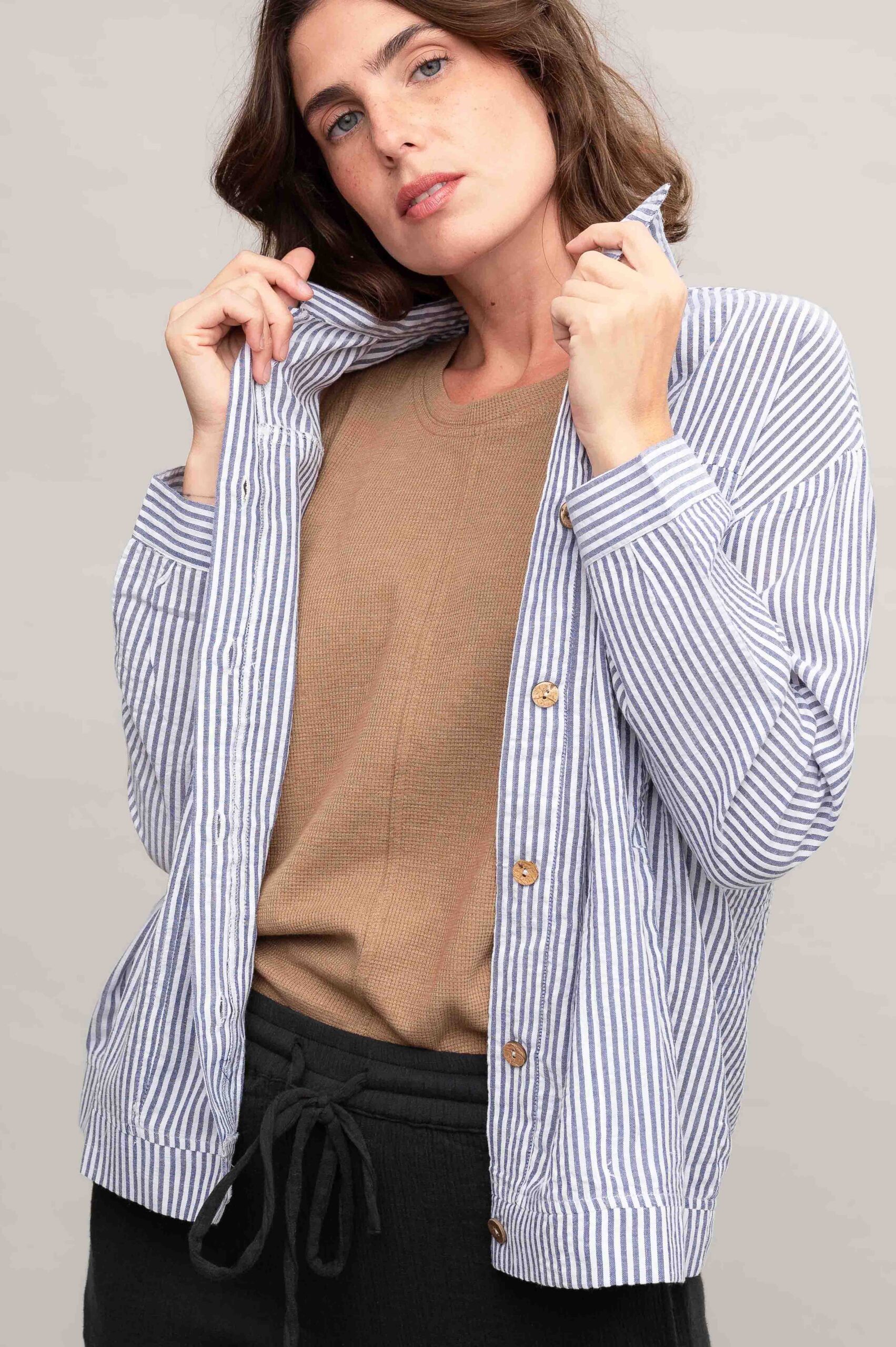 ז'קט Lucas - נייבי – תמונה 2