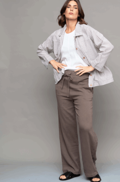 Alternative view of ז'קט Lucas  - שוקולד