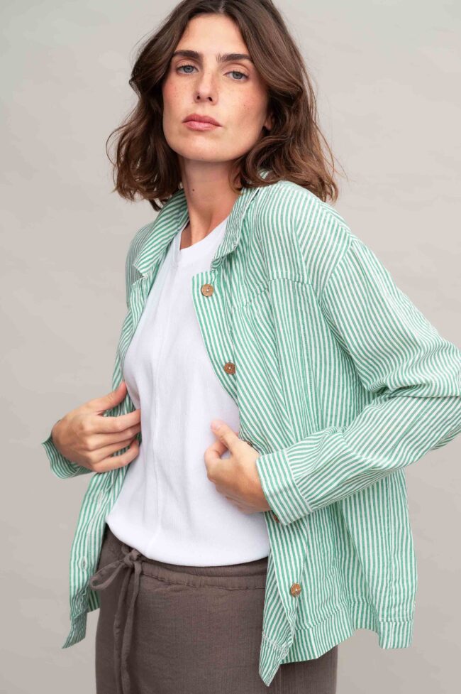 ז'קט Lucas - ירוק עד